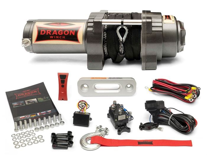 Wyciągarka Dragon Winch Highlander DWH 3500 HD lina syntetyczna