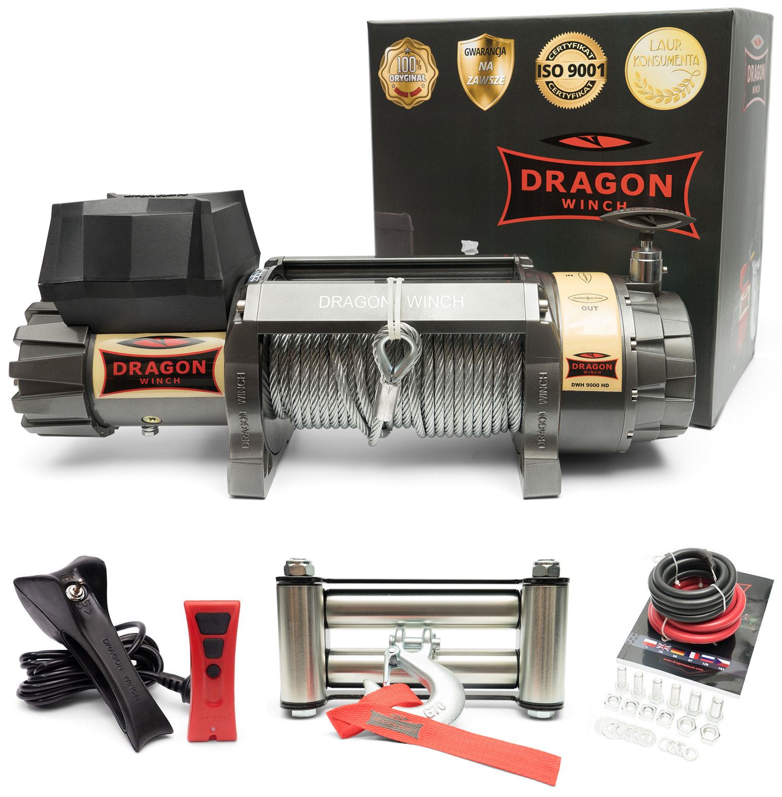 Wyciągarka Dragon Winch Highlander DWH 9000 HD